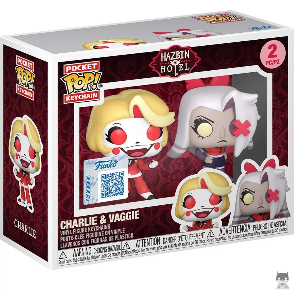 Figurine Funko POP Charlie & Vaggie avec boîte