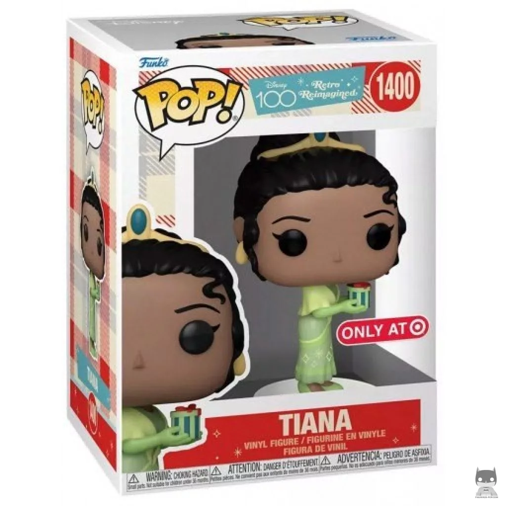 Figurine Funko POP Tiana (Retro Reimagined) avec boîte