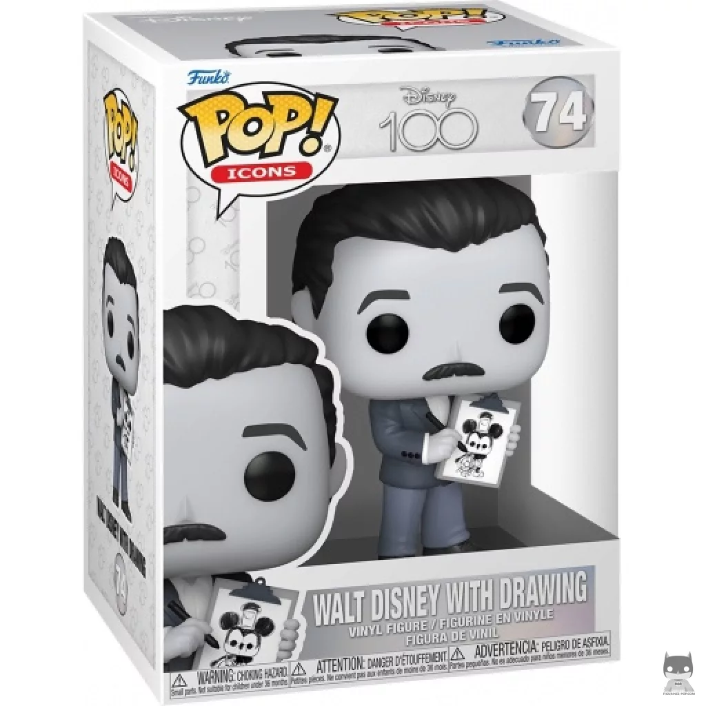 Figurine Funko POP Walt Disney avec Dessin avec boîte