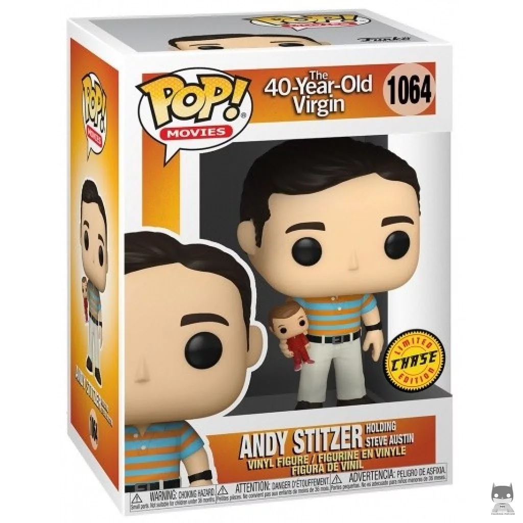 Figurine Funko POP Andy tenant l'Oscar (Chase) avec boîte