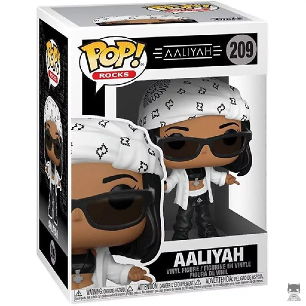 Figurine Funko POP Aaliyah avec boîte