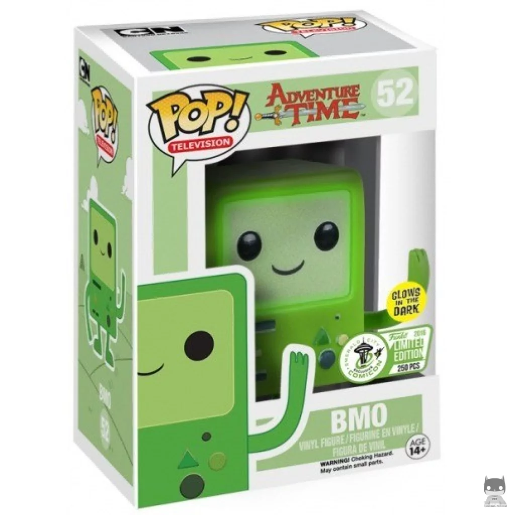 Figurine Funko POP BMO (Vert) avec boîte