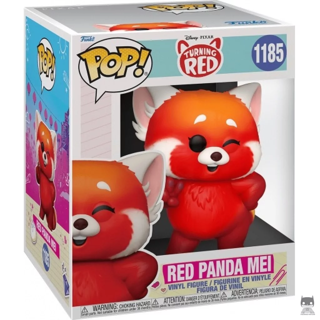 Figurine Funko POP Mei Panda Roux (Supersized) avec boîte
