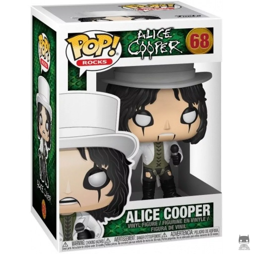 Figurine Funko POP Alice Cooper avec boîte