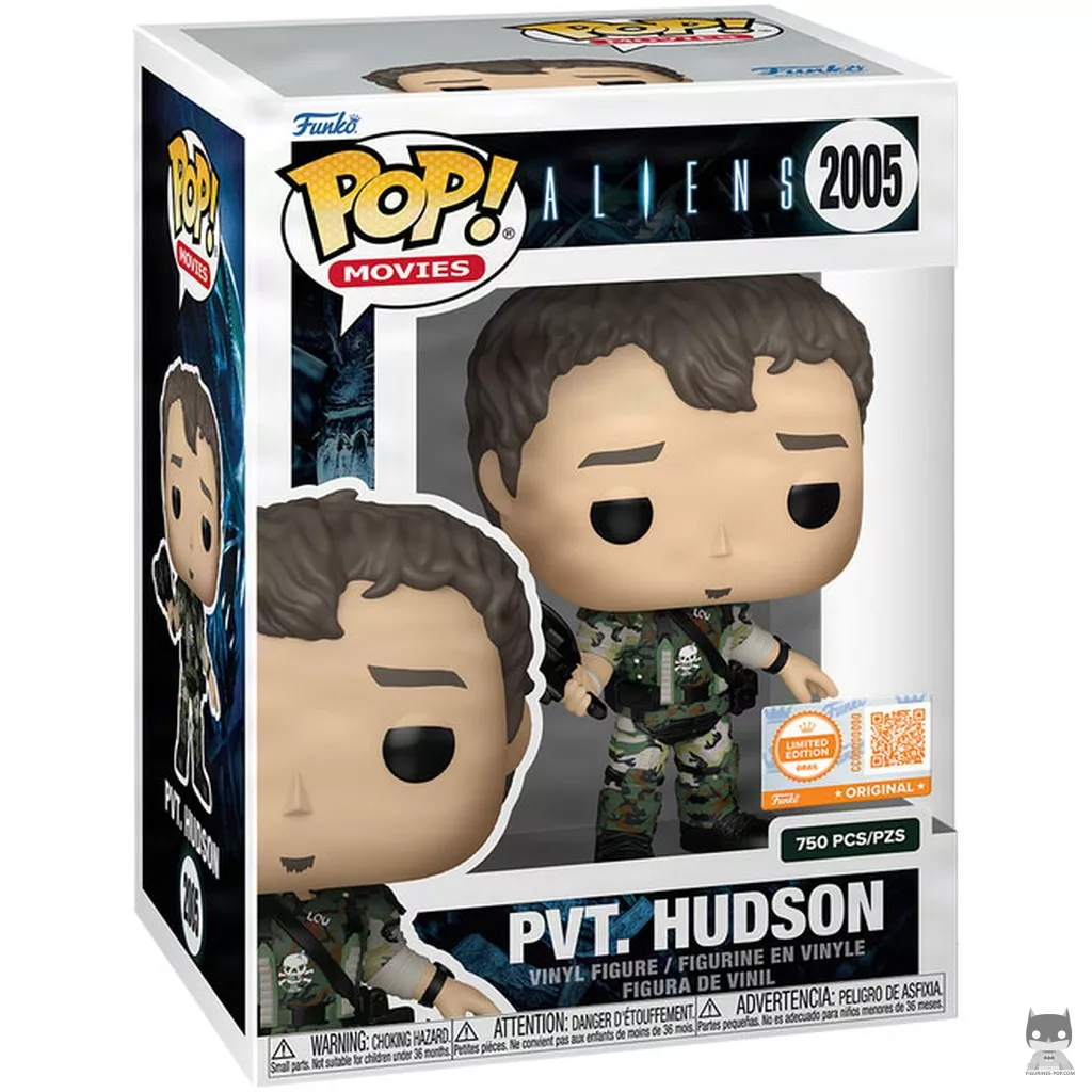 Figurine Funko POP Pvt. Hudson avec boîte