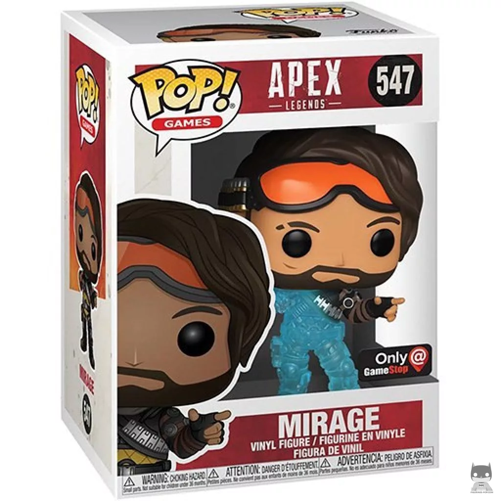 Figurine Funko POP Mirage (Translucent) avec boîte