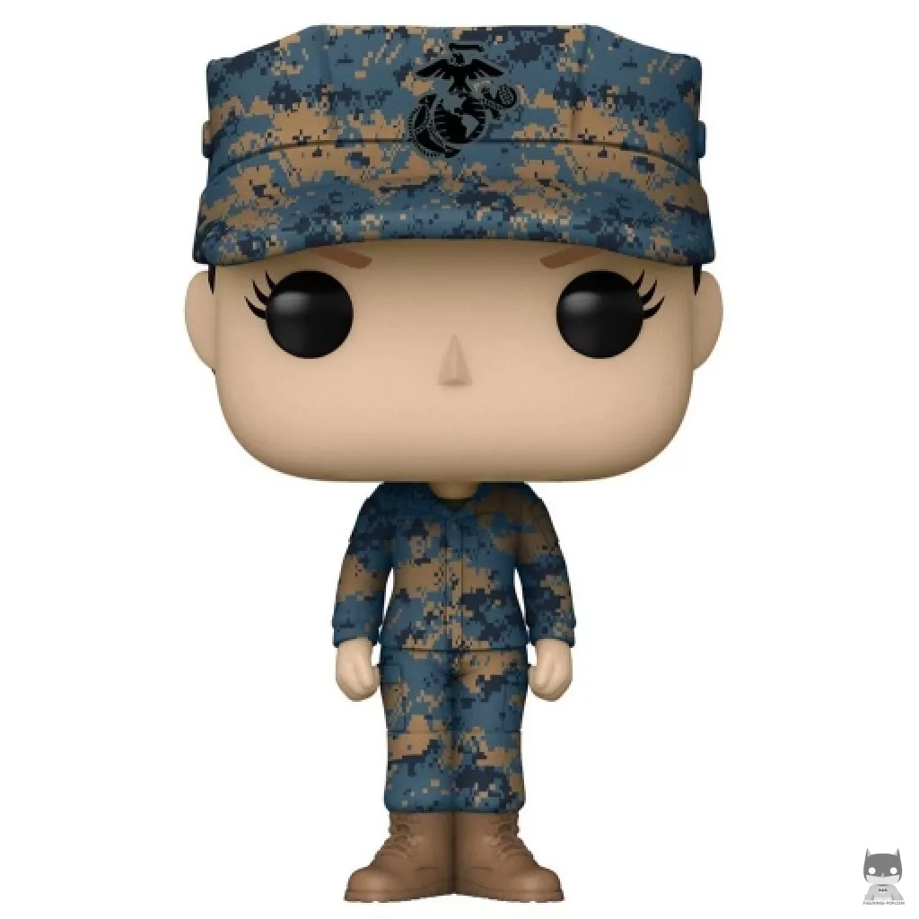 Figurine Funko POP Marine Femme (Caucasien) (Armée USA)