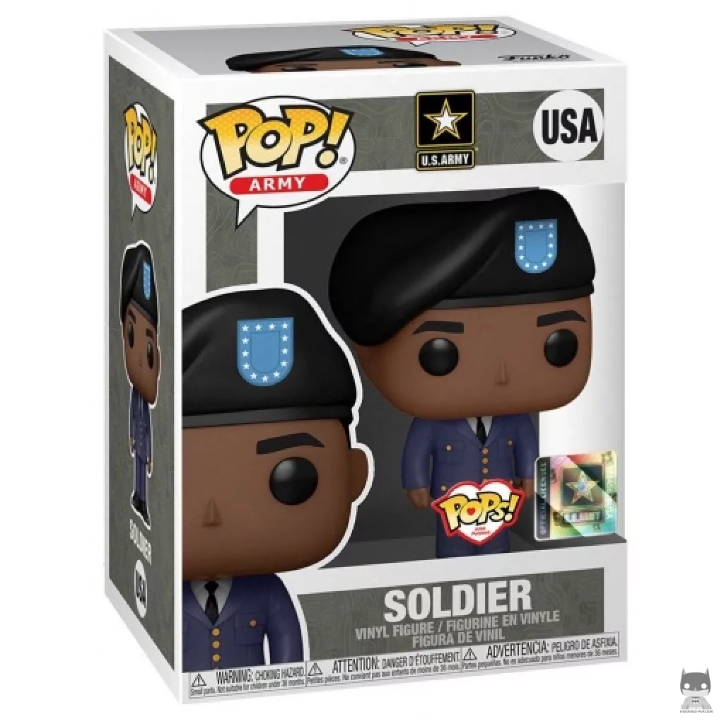 Figurine Funko POP Soldat Homme en Tenue de Cérémonie avec boîte