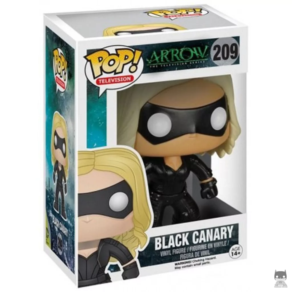 Figurine Funko POP Black Canary avec boîte