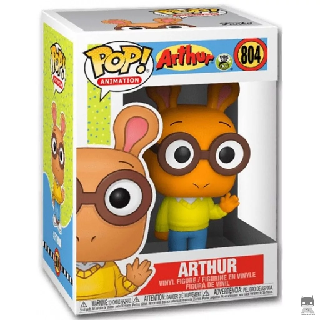 Figurine Funko POP Arthur Read avec boîte