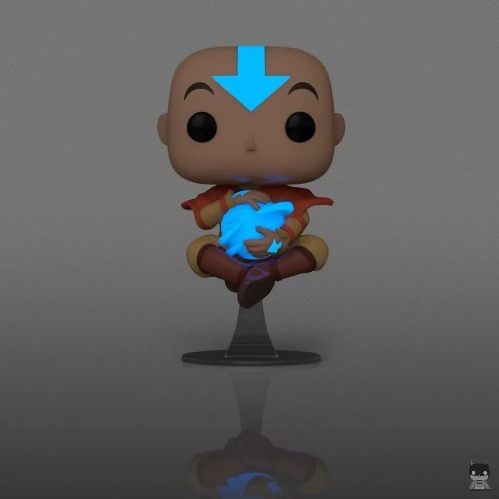 Figurine Funko POP Aang dans les airs (Glow in the Dark) (Avatar : le dernier maître de l'air)