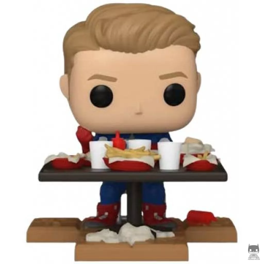 Figurine Funko POP Victory Shawarma : Captain America (Avengers)