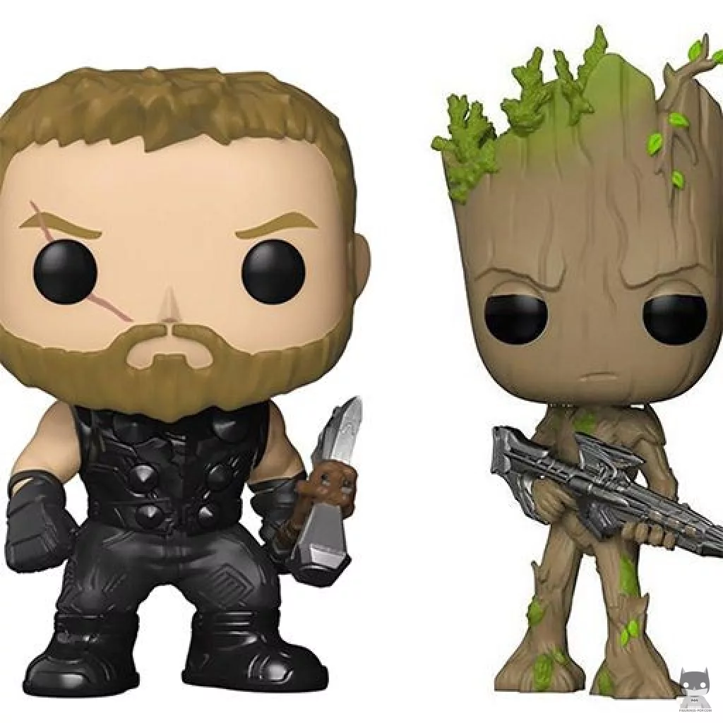 Figurine Funko POP Thor & Groot (Avengers : Infinity War)