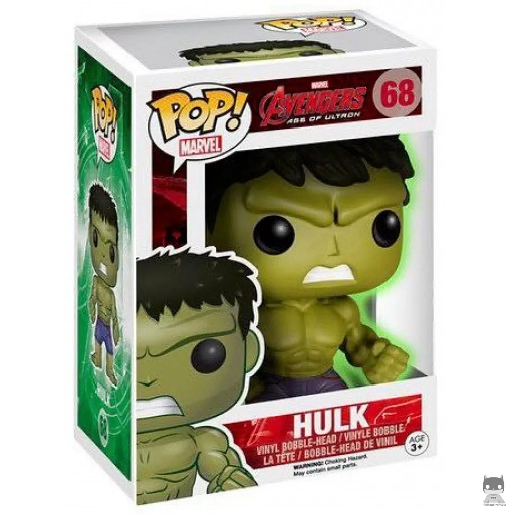 Figurine Funko POP Hulk avec boîte