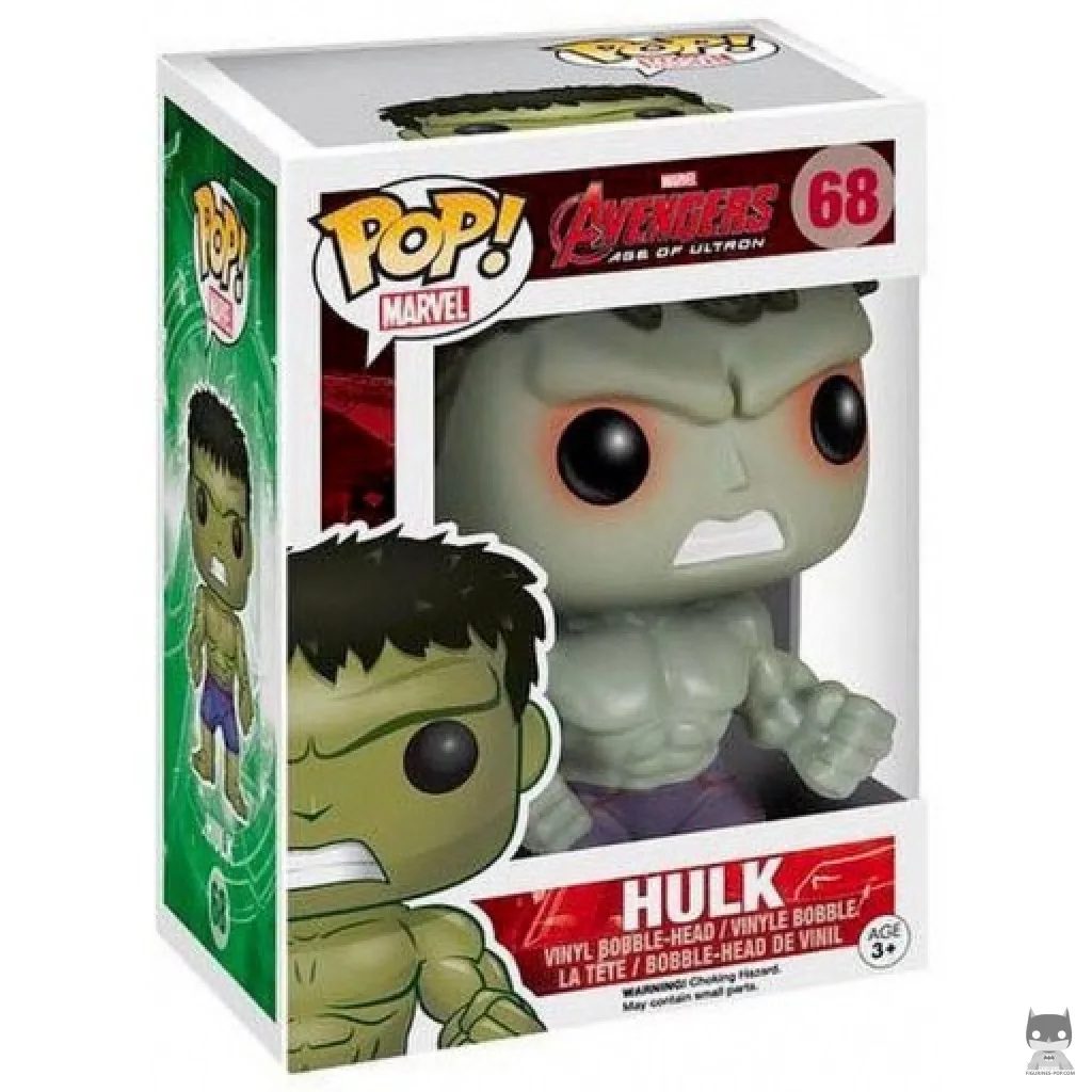 Figurine Funko POP Hulk (Sauvage) avec boîte