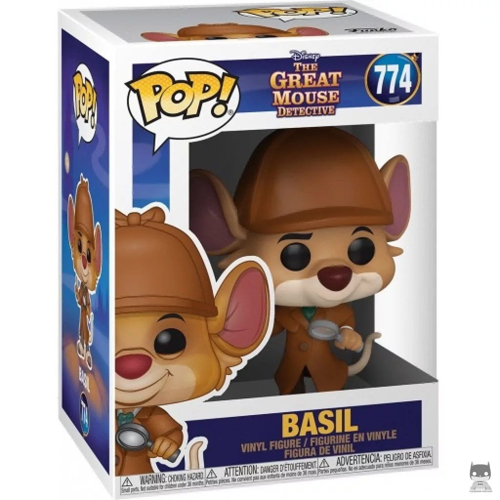 Figurine Funko POP Basil avec boîte