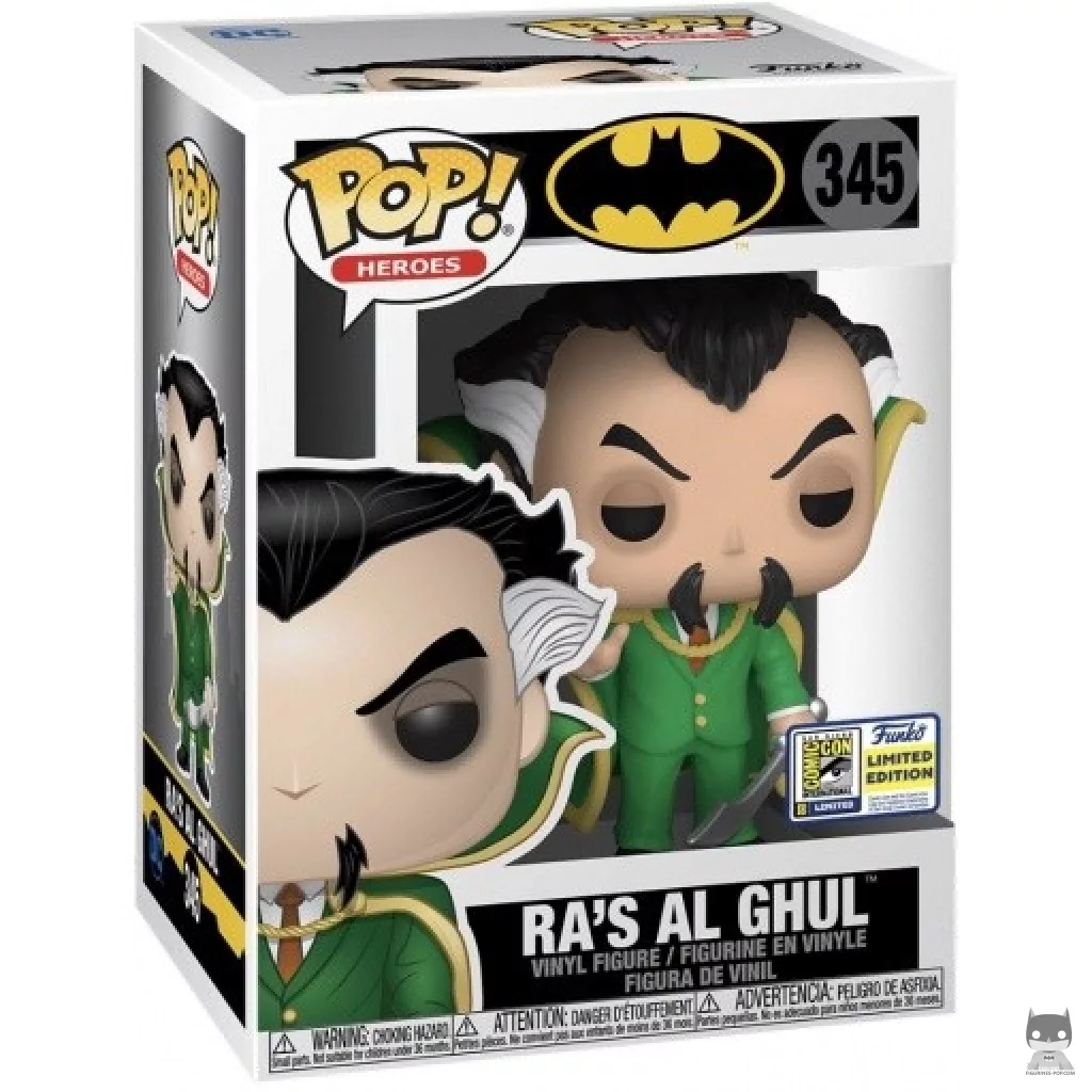 Figurine Funko POP Ra's Al Ghul avec boîte