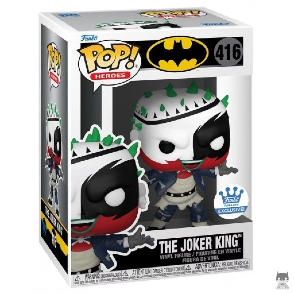 Figurine Funko POP The Joker King avec boîte
