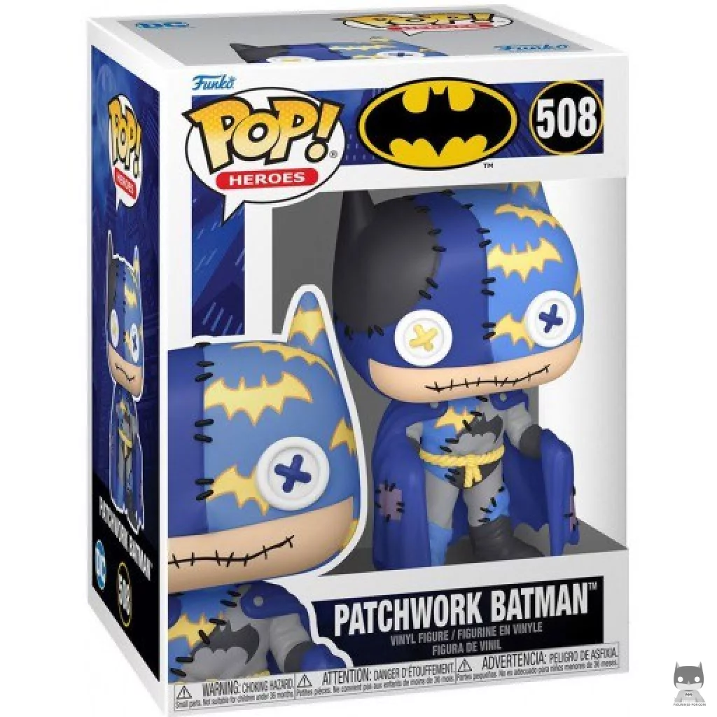Figurine Funko POP Batman (Patchwork) avec boîte