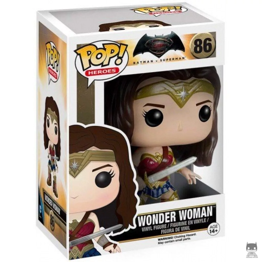 Figurine Funko POP Wonder Woman avec boîte