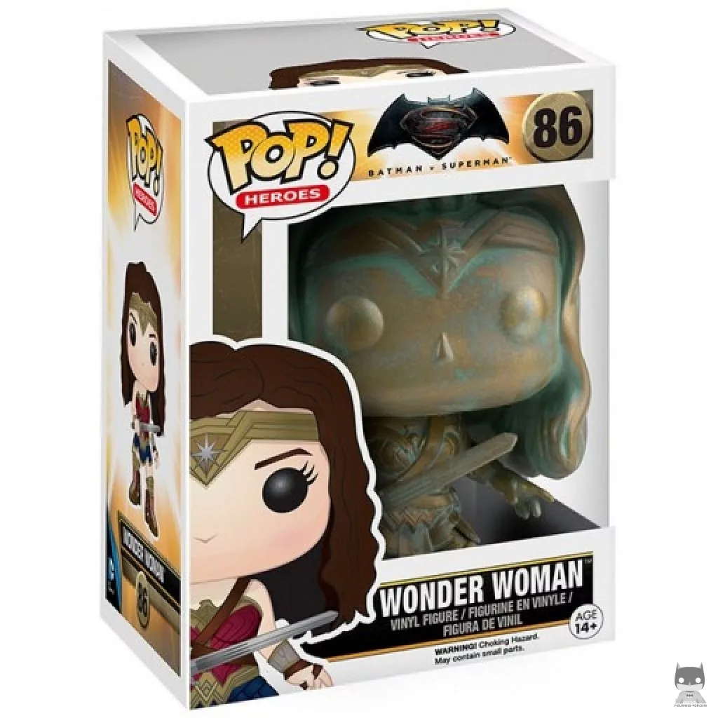 Figurine Funko POP Wonder Woman (Bronze) avec boîte