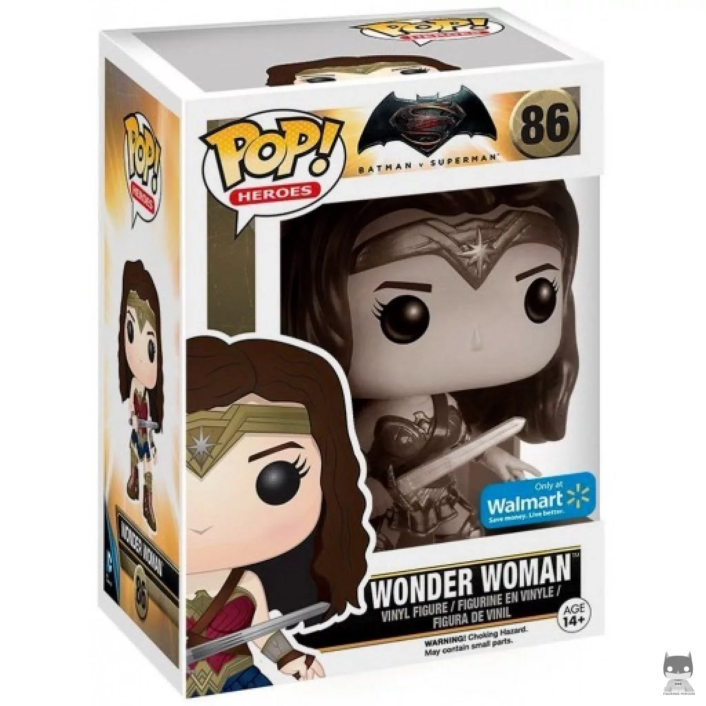 Figurine Funko POP Wonder Woman (Sepia) avec boîte