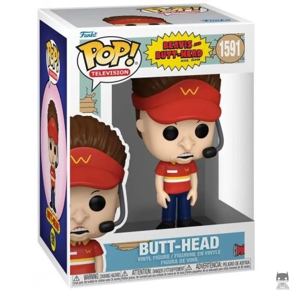 Figurine Funko POP Butt-Head avec boîte