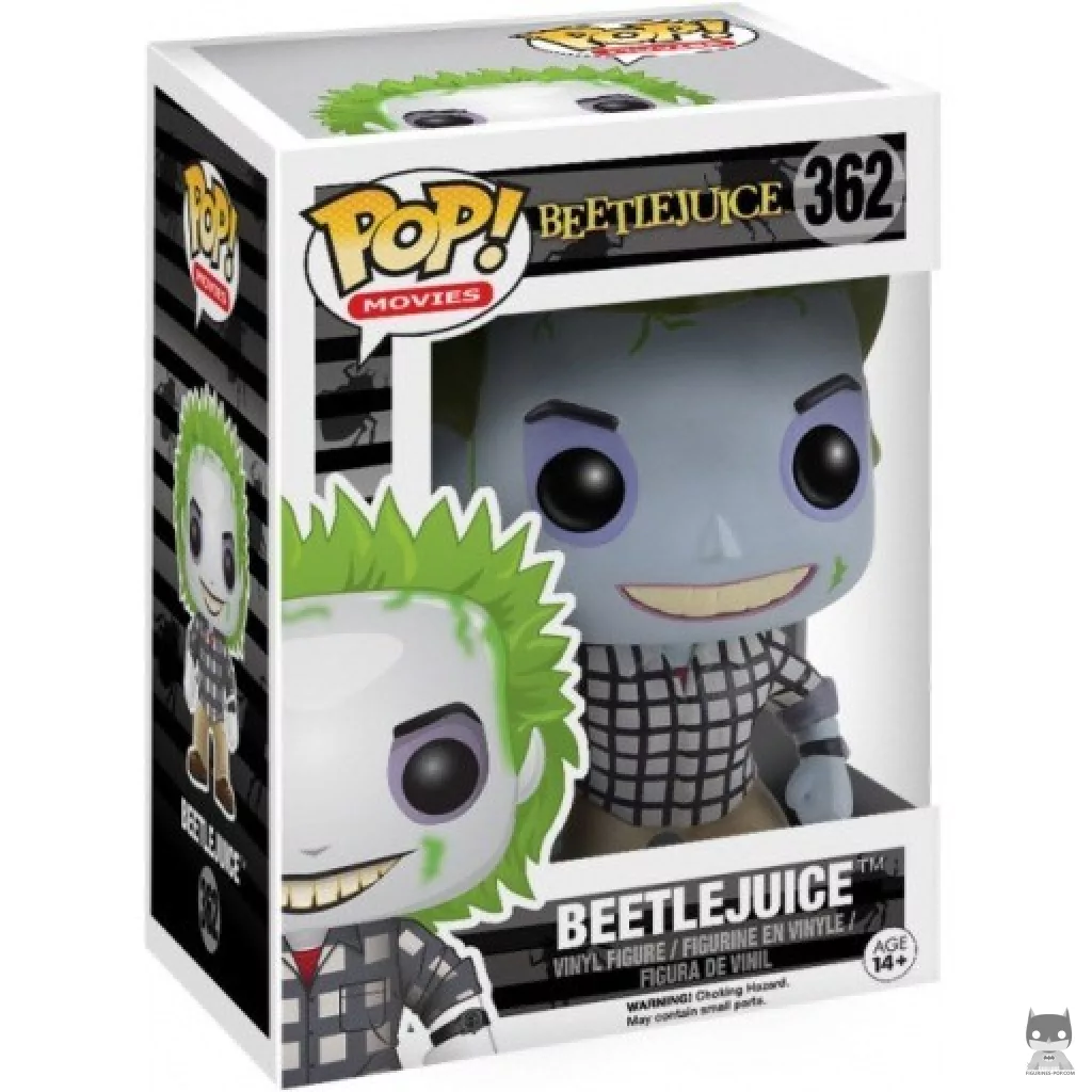Figurine Funko POP Beetlejuice avec boîte