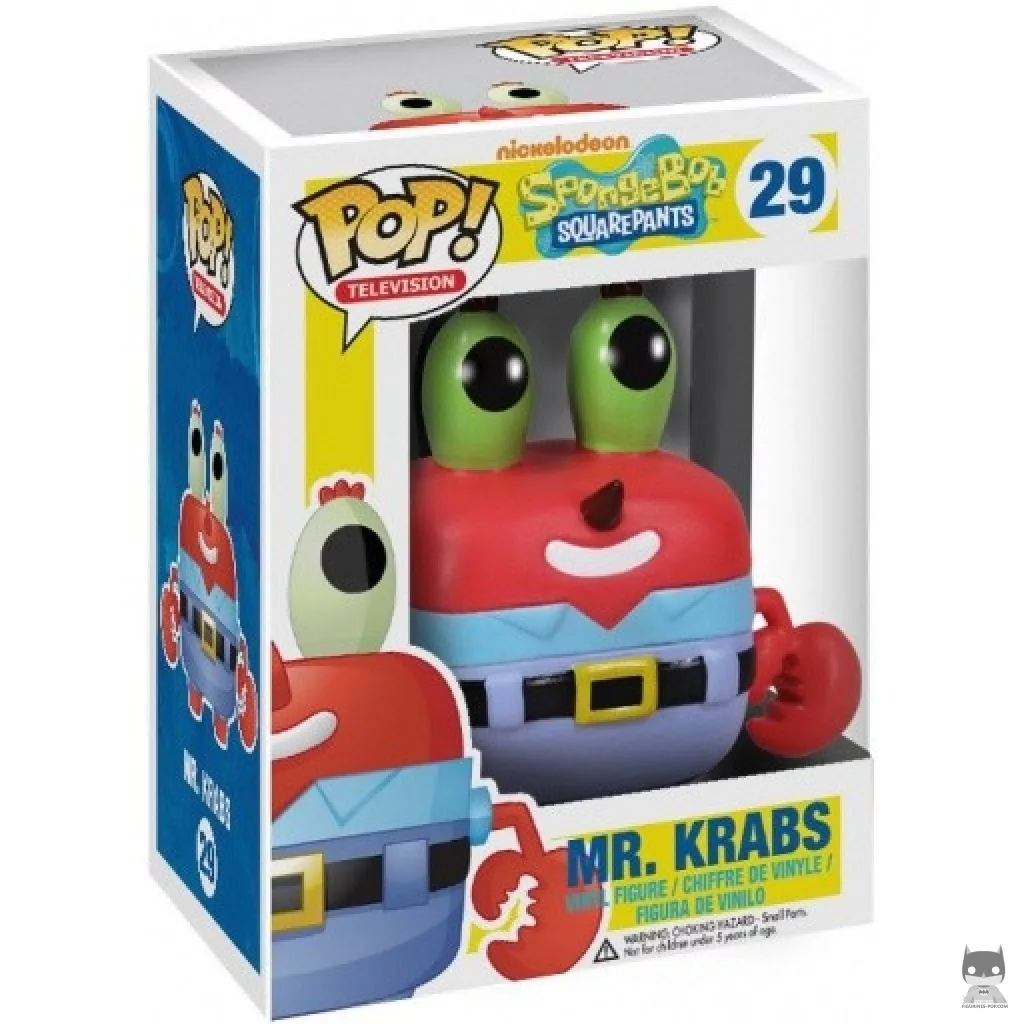 Figurine Funko POP Mr. Krabs avec boîte