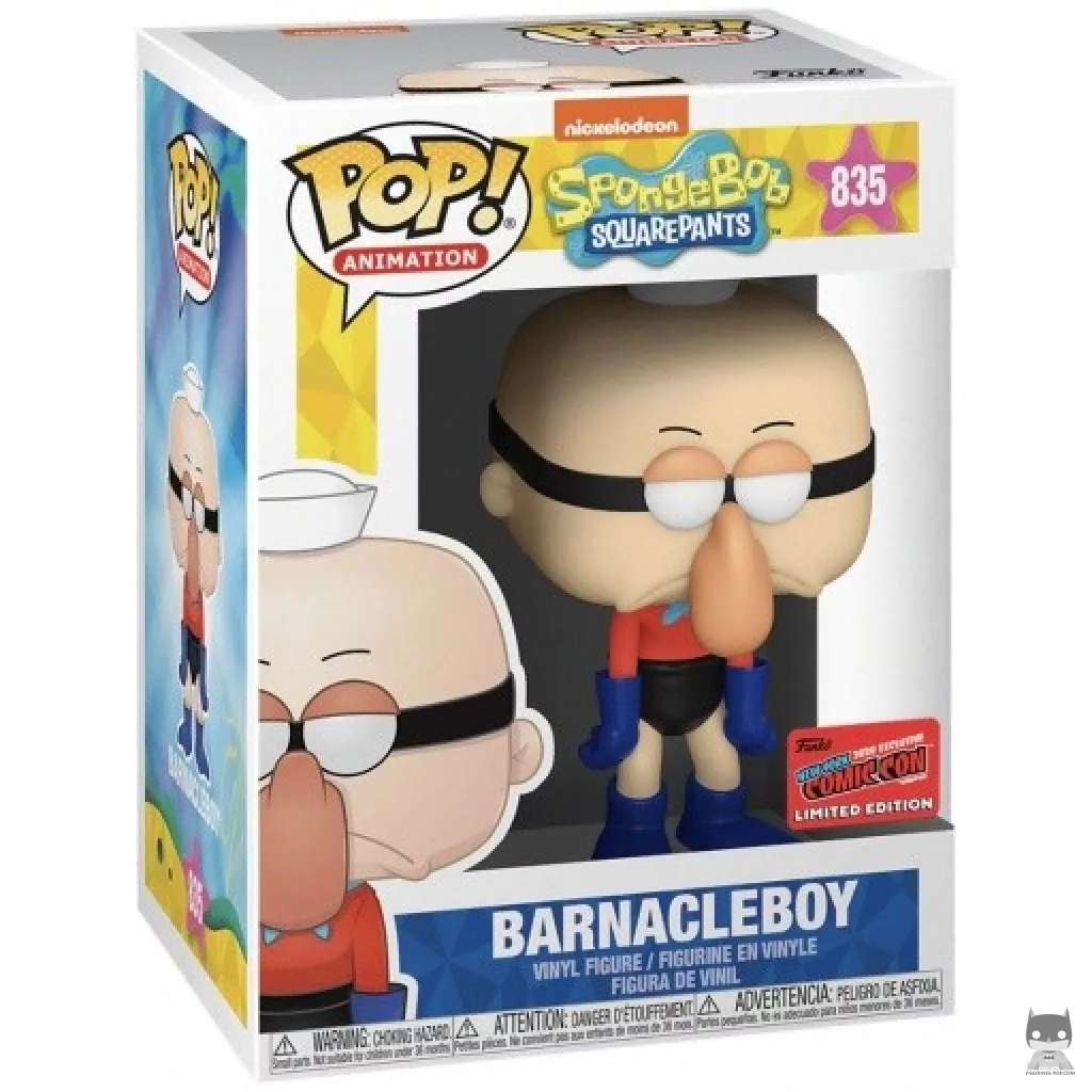 Figurine Funko POP Barnacleboy avec boîte
