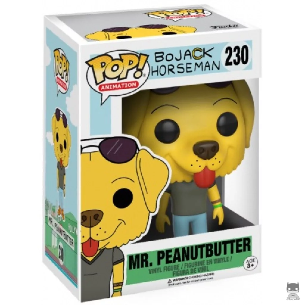 Figurine Funko POP Mr. Peanutbutter avec boîte