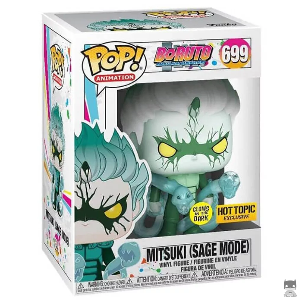 Figurine Funko POP Mitsuki (Sage Mode) (Glows in the Dark) avec boîte