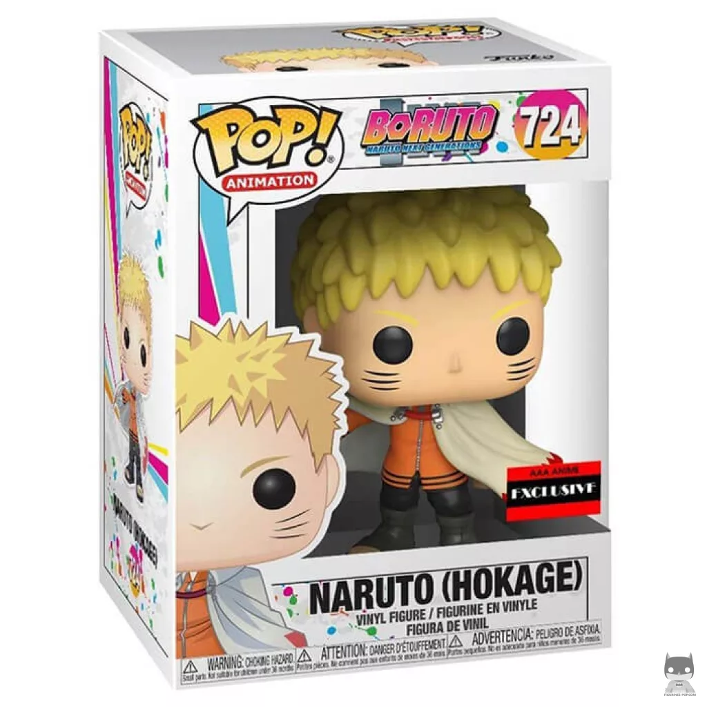Figurine Funko POP Naruto (Hokage) avec boîte