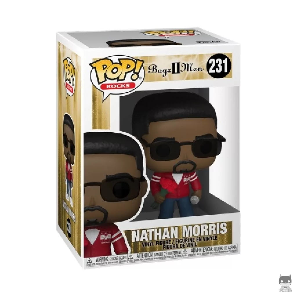 Figurine Funko POP Nathan Morris avec boîte
