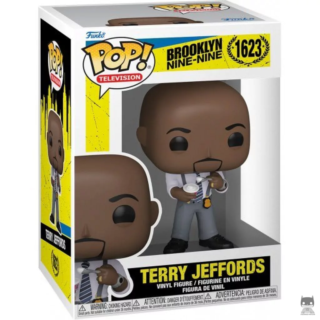 Figurine Funko POP Terry Jeffords avec Yaourt avec boîte