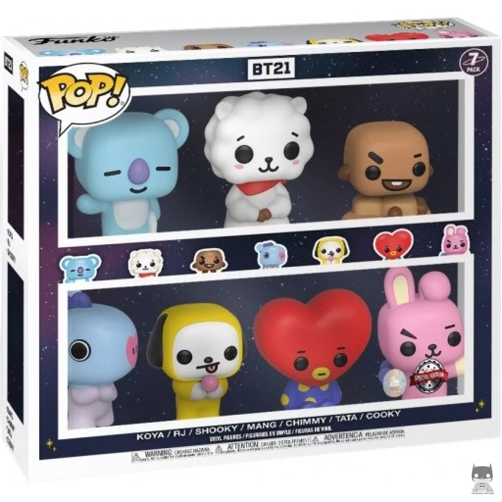Figurine Funko POP BT21 avec boîte