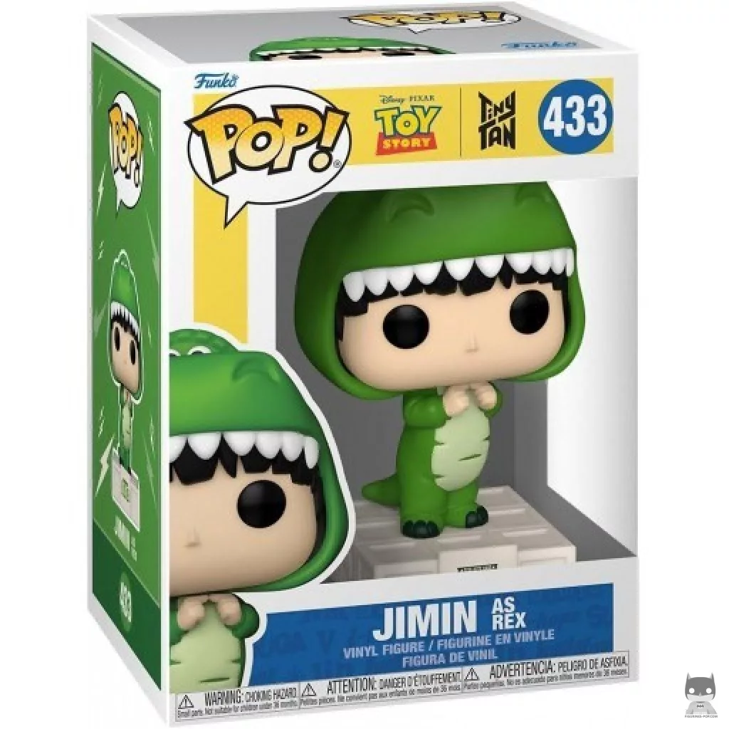 Figurine Funko POP Jimin en Rex avec boîte
