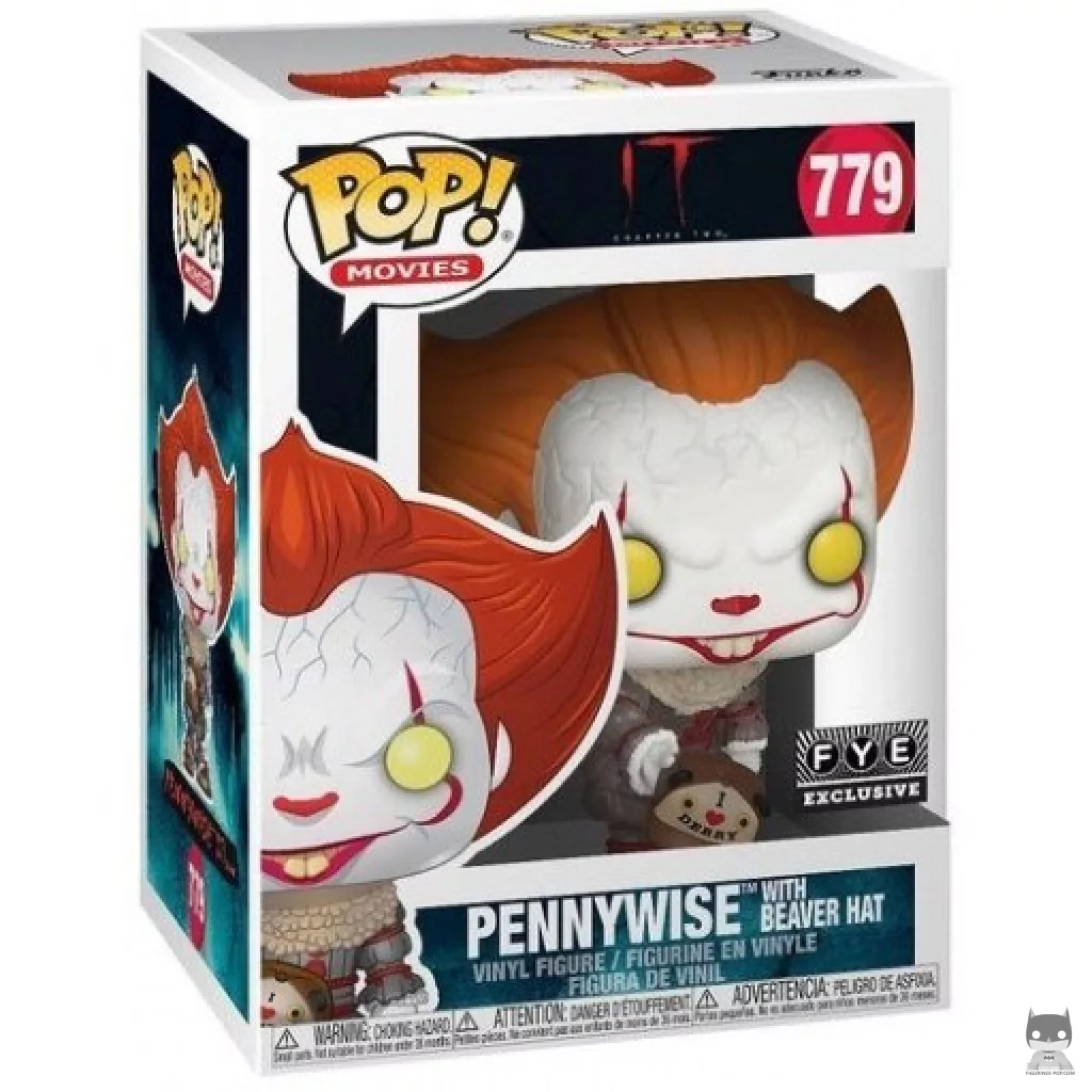 Figurine Funko POP Grippe-Sou avec casquette castor avec boîte
