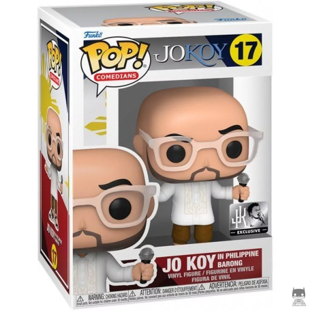Figurine Funko POP Jo Koy en Barong Philippin avec boîte