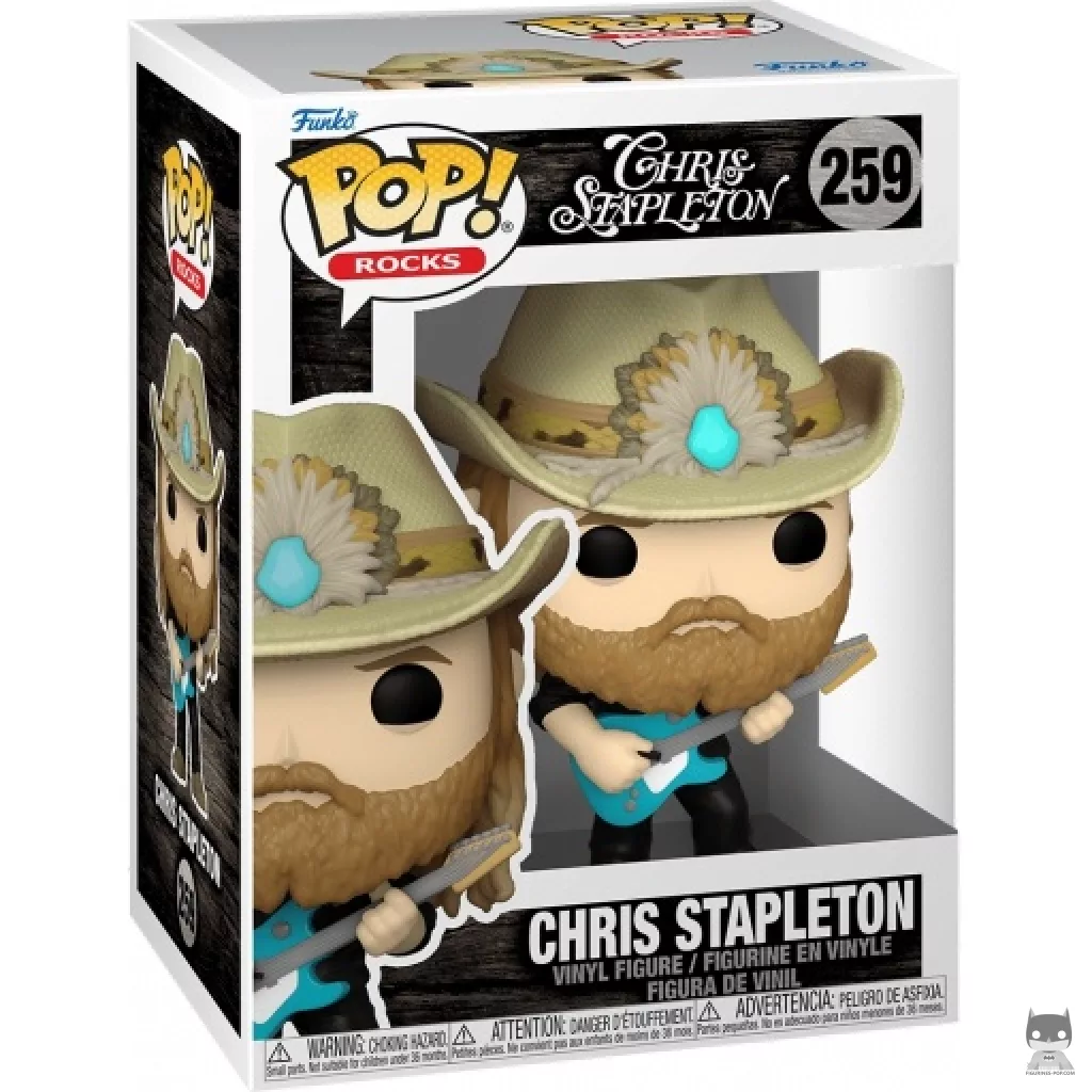 Figurine Funko POP Chris Stapleton avec boîte