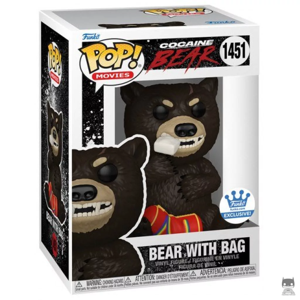 Figurine Funko POP Ours avec Sac avec boîte