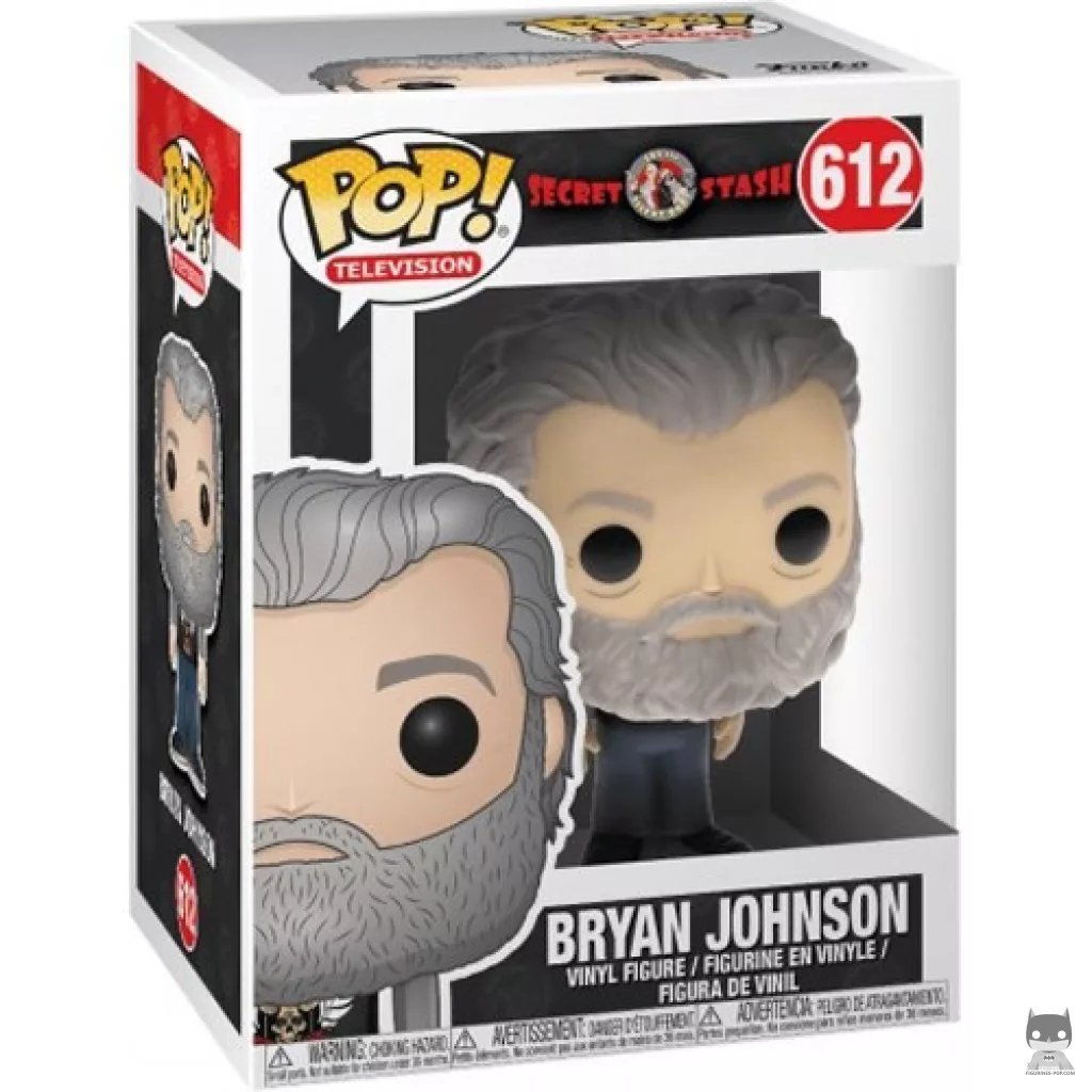 Figurine Funko POP Bryan Johnson avec boîte