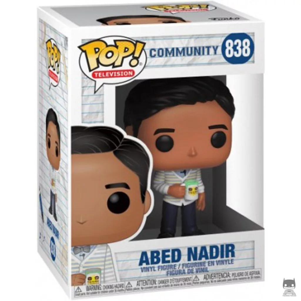 Figurine Funko POP Abed Nadir avec boîte