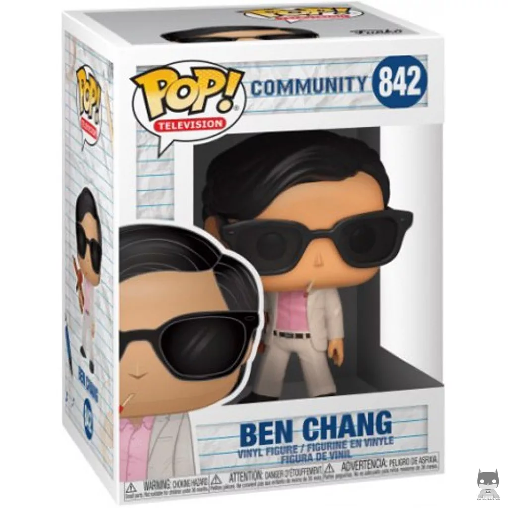 Figurine Funko POP Ben Chang avec boîte