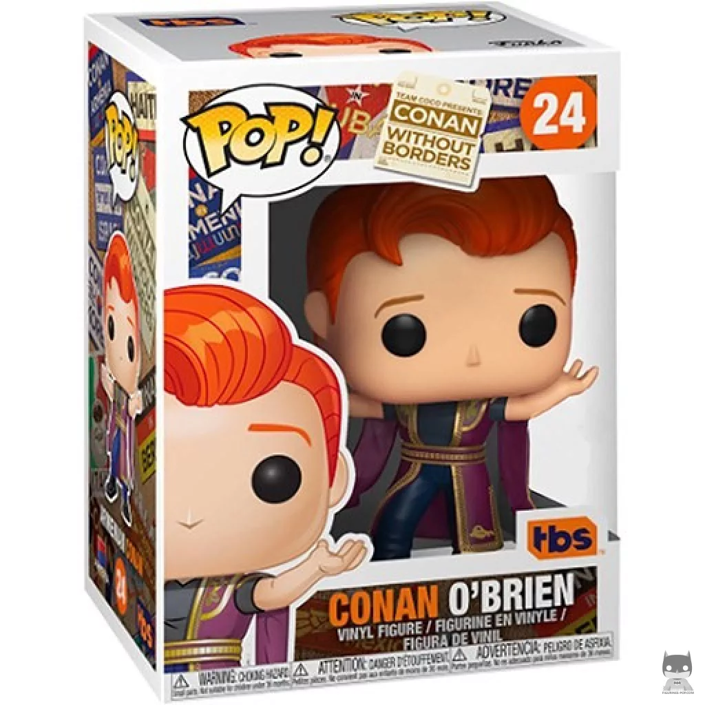 Figurine Funko POP Conan O'Brien en Danceur Folklorique avec boîte