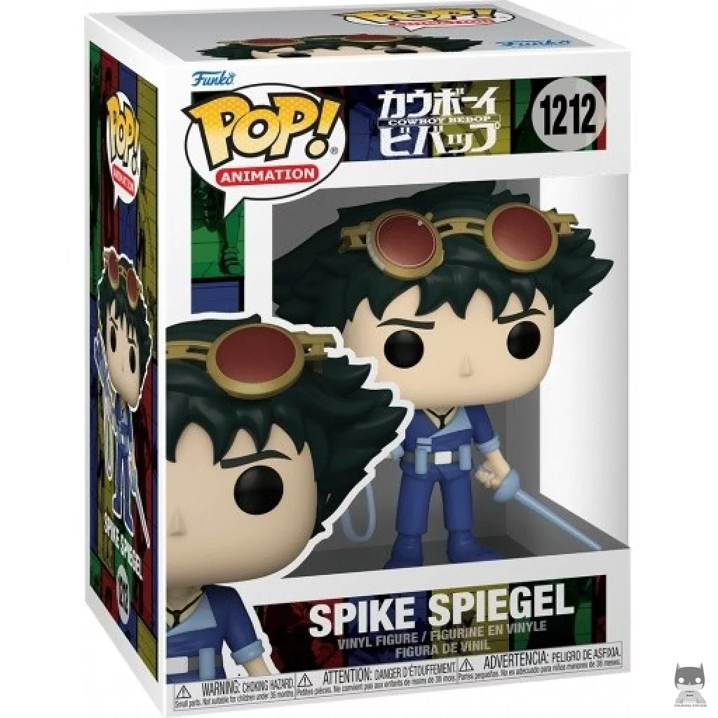 Figurine Funko POP Spike Spiegel avec boîte