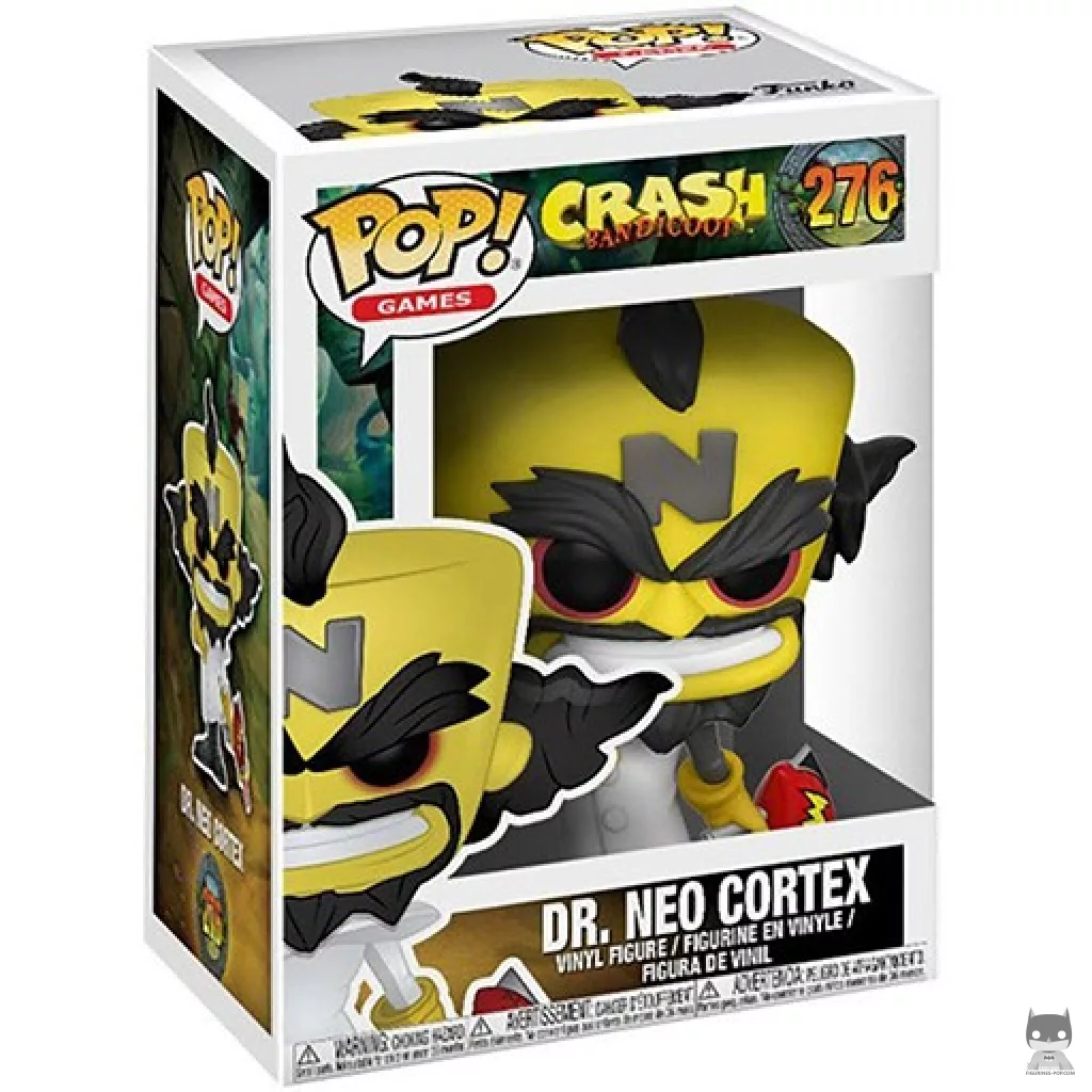 Figurine Funko POP Doctor Neo Cortex avec boîte