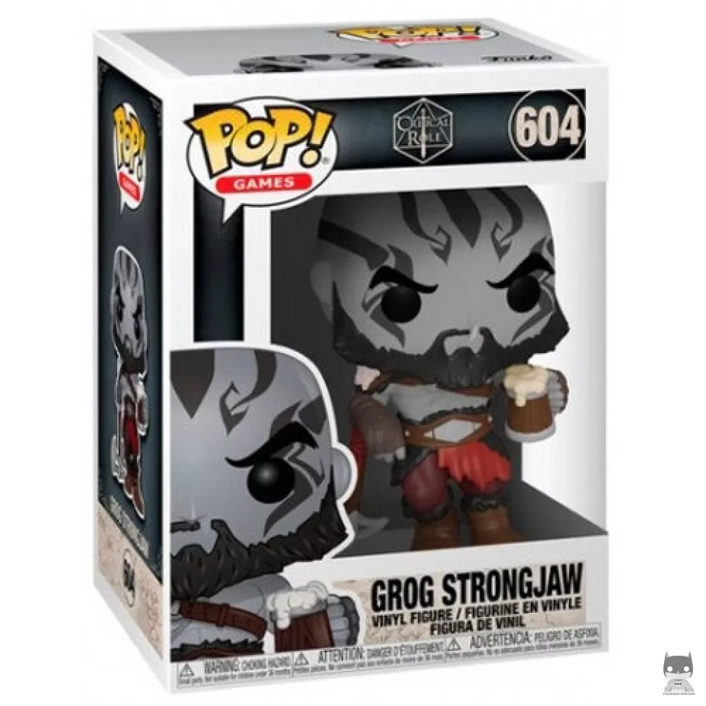 Figurine Funko POP Grog Strongjaw avec boîte