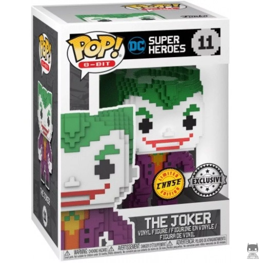 Figurine Funko POP Joker (Chase & Metallic) avec boîte