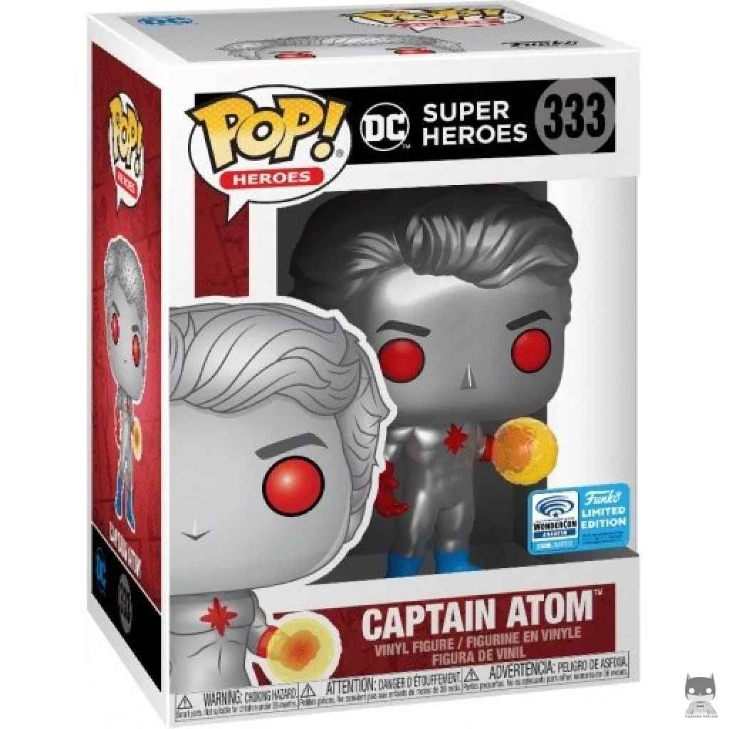 Figurine Funko POP Captain Atom avec boîte